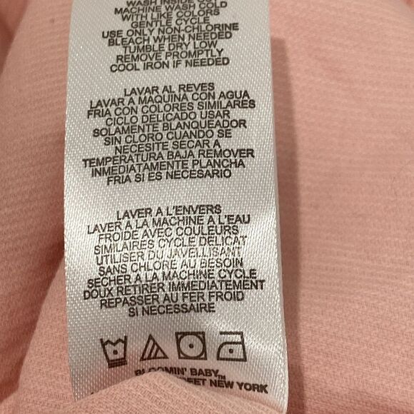 Rachel Zoe Pink Casual Sundress With Long Sleeves Pink Leopard Print Size 2T - Picture 5 of 5